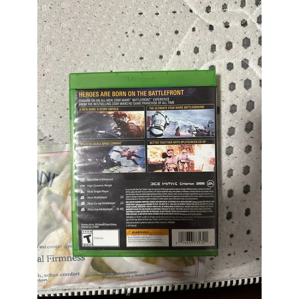 Star Wars Battle Front 2 Xbox One Game USED